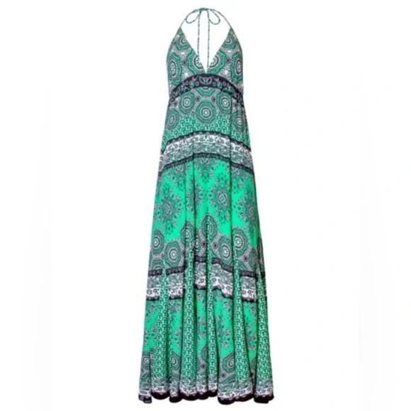 NWT Alice & Olivia ALETTE Maxi Dress Wedding Guest, Prom, Resort FREE SHIPPING - Picture 4 of 4